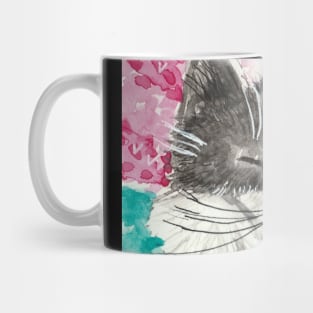 Cute  kitten cat face Mug